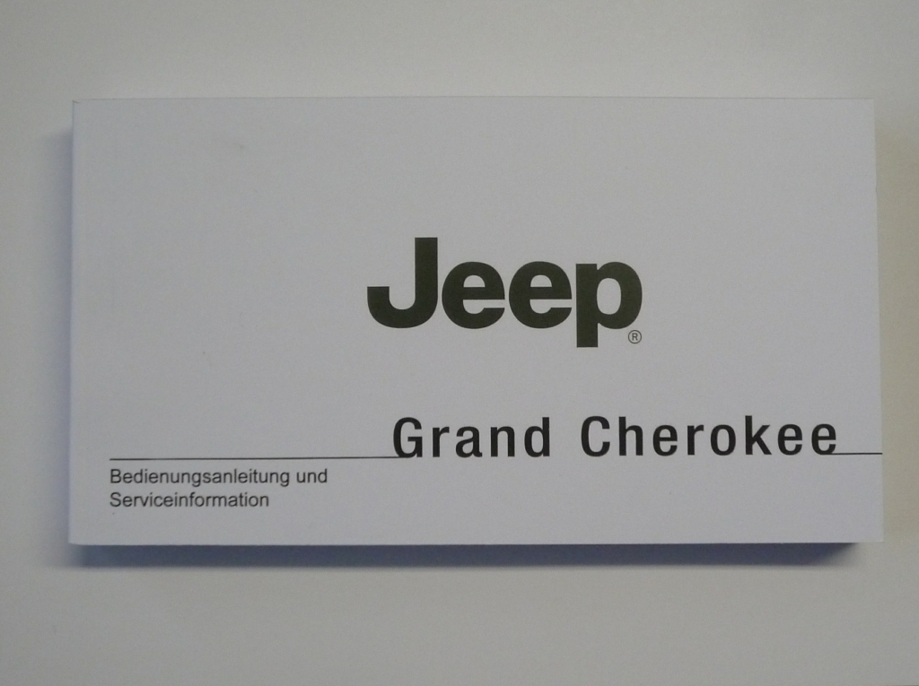 Bedienungsanleitung Jeep Grand Cherokee SRT (WK) ab Mod. 2014